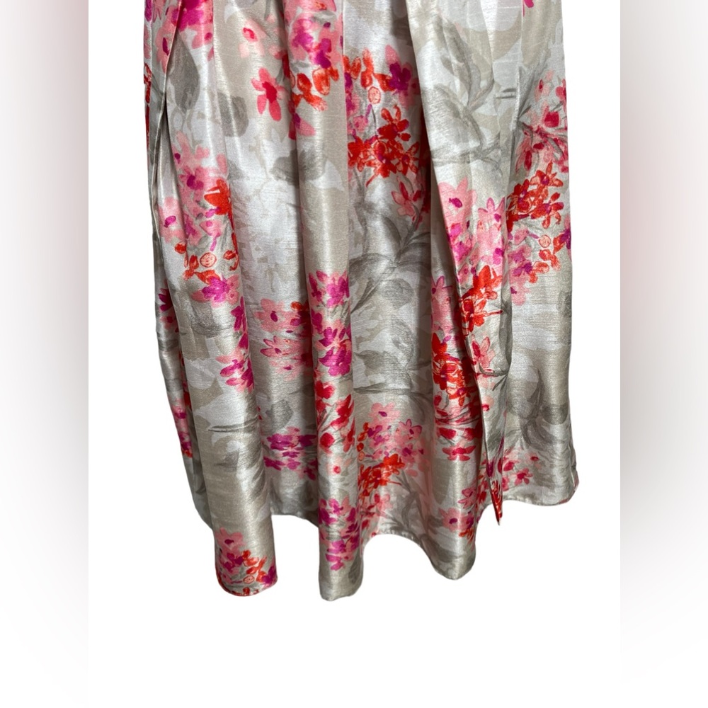 Jessica Howard dress size 10 pink and beige floral summer sleeveless dress 🩷🩷 - Picture 4 of 7